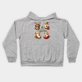 Tis The Woofmas Kids Hoodie